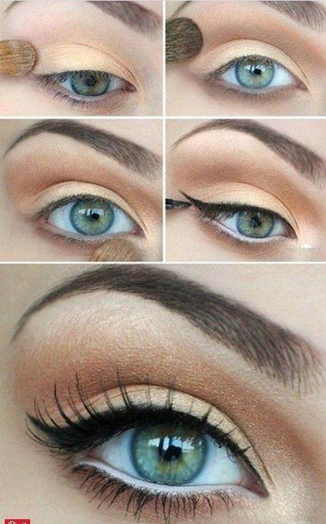 eye-makeup-tutorial-for-blue-eyes-90_14 Oogmakeup les voor blauwe ogen