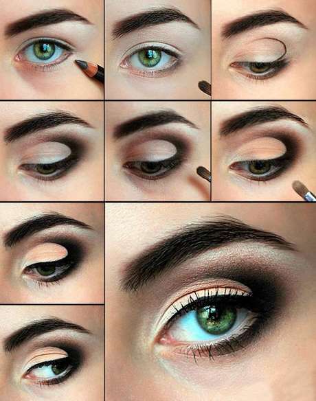 eye-makeup-tutorial-for-green-eyes-76 Oogmakeup les voor groene ogen