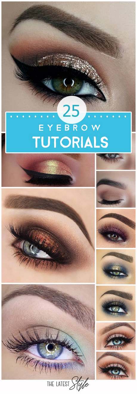 eyebrow-makeup-tutorials-29_14 Wenkbrauw make-up tutorials