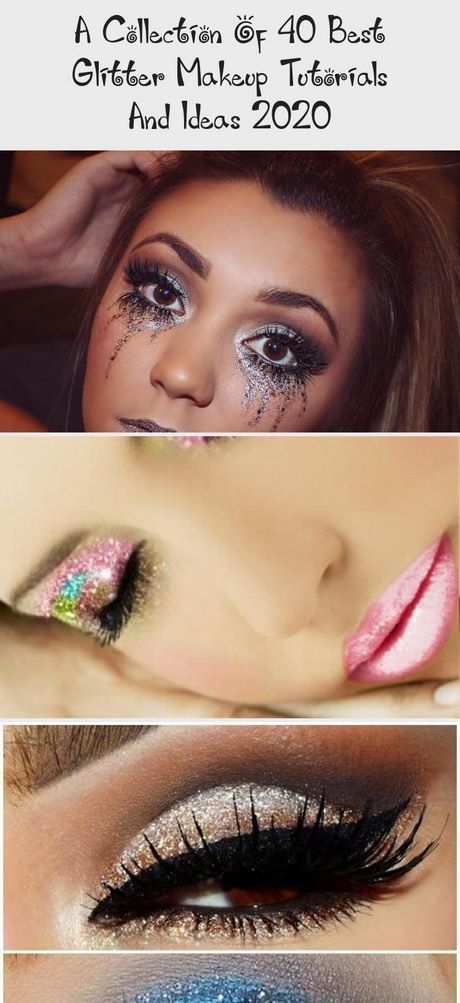 glitter-makeup-tutorial-69_18 Glitter make-up tutorial