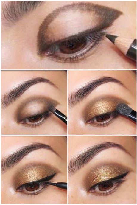 gold-eye-makeup-tutorial-85_11 Gold eye make-up tutorial