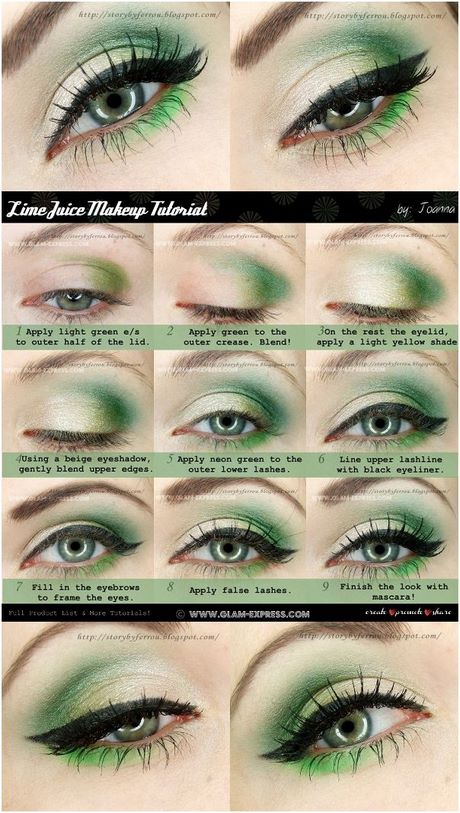 green-eye-makeup-tutorial-76_17 Groene oog make-up tutorial