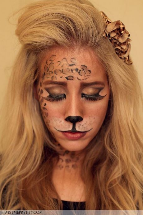leopard-makeup-tutorial-35_10 Leopard make-up les