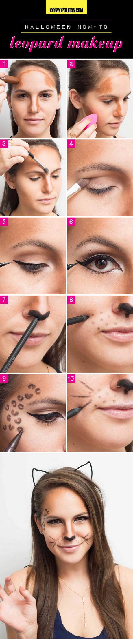 leopard-makeup-tutorial-35_12 Leopard make-up les