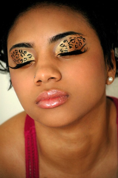 leopard-makeup-tutorial-35_16 Leopard make-up les