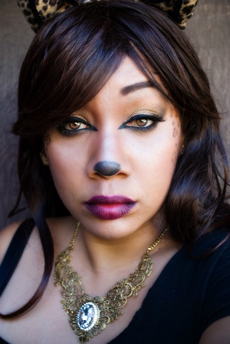 leopard-makeup-tutorial-35_18 Leopard make-up les