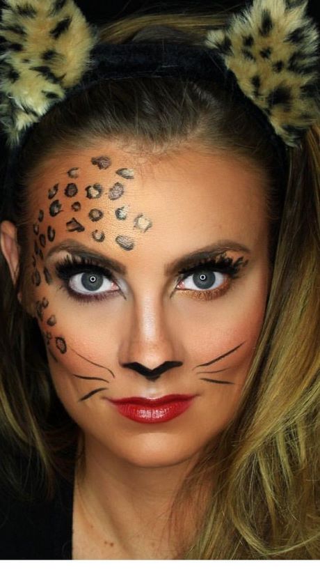 leopard-makeup-tutorial-35_5 Leopard make-up les