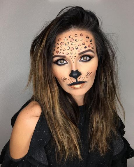 leopard-makeup-tutorial-35_6 Leopard make-up les