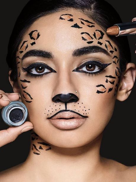 leopard-makeup-tutorial-35_9 Leopard make-up les