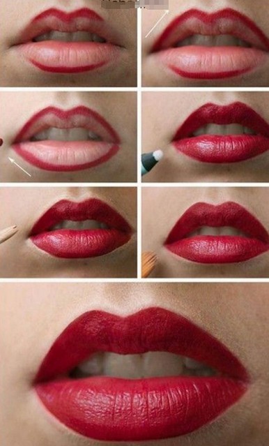 lip-makeup-tutorial-03_13 Lip make-up les