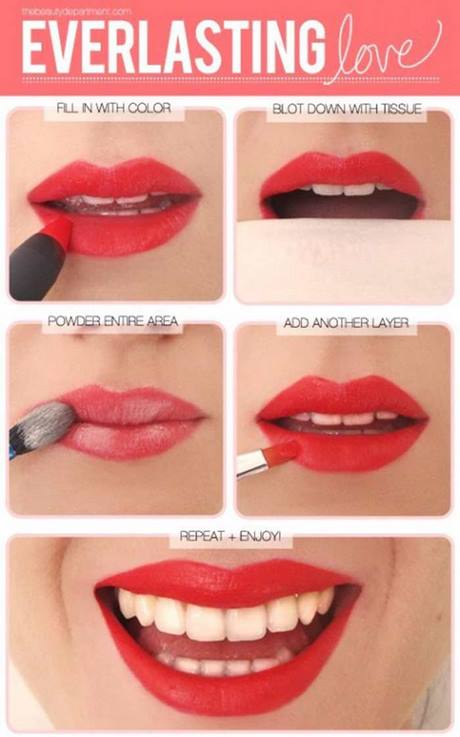 lip-makeup-tutorial-03_15 Lip make-up les