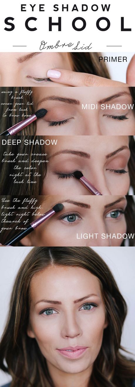 Make-up eyeshadow tips