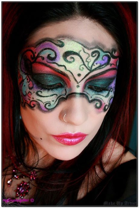 masquerade-makeup-tutorial-70_14 Masquerade make-up tutorial