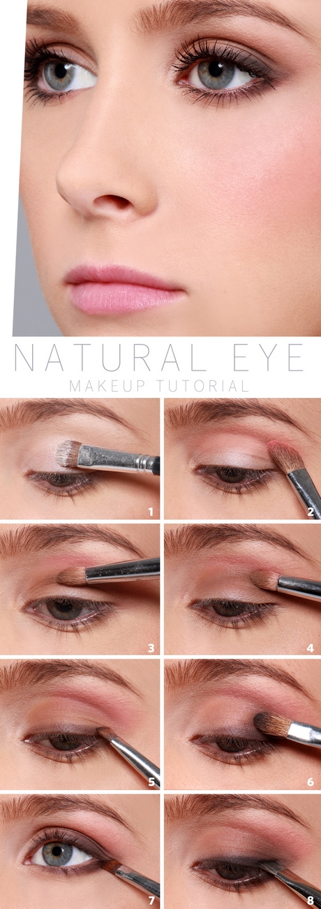 Natural eye make-up tutorial