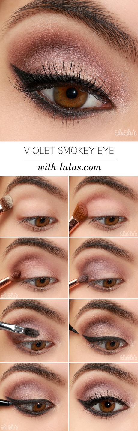 purple-eye-makeup-tutorial-96_10 Purple eye make-up tutorial