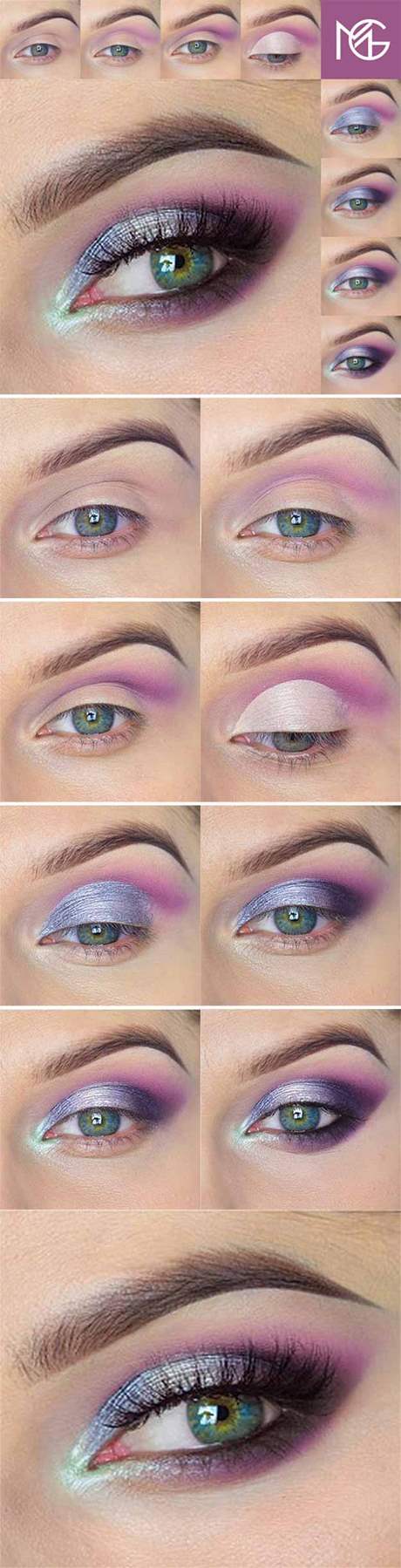 purple-eye-makeup-tutorial-96_4 Purple eye make-up tutorial