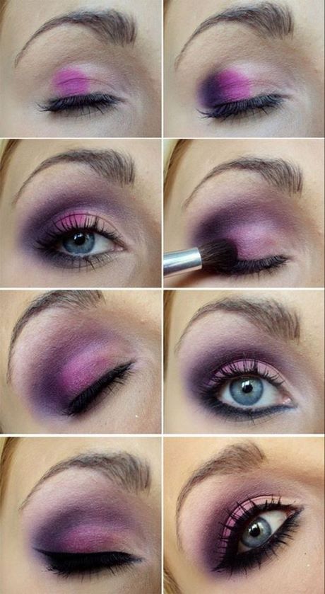 purple-smokey-eye-makeup-tutorial-28_7 Purple smokey eye make-up tutorial