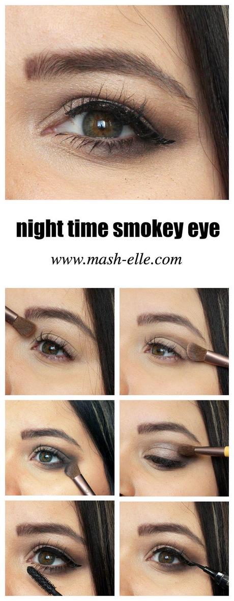 smokey-eye-makeup-tutorial-for-beginners-42_19 Smokey eye make-up les voor beginners