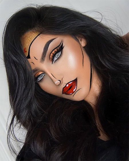 superwoman-makeup-tutorial-09_13 Superwoman make-up les