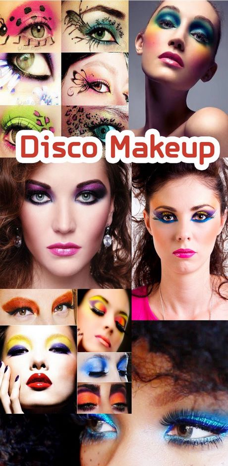 Jaren 1970 disco make-up tutorial