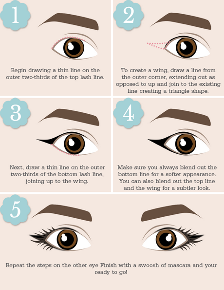 big-cat-eye-makeup-tutorial-30 Grote kat oog make-up tutorial