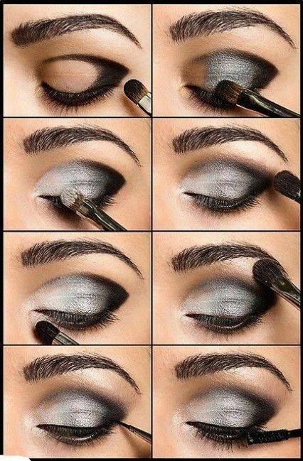 black-and-silver-makeup-tutorial-44_4 Zwart en Zilver Make-up tutorial