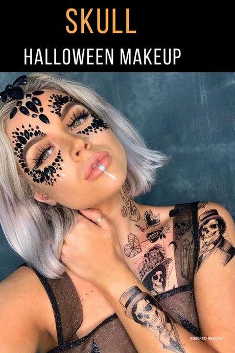black-and-white-skull-makeup-tutorial-52_4 Zwart-wit schedel make-up tutorial