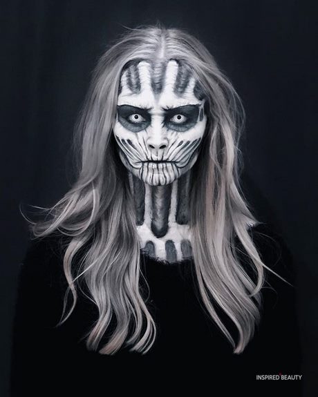 black-and-white-skull-makeup-tutorial-52_8 Zwart-wit schedel make-up tutorial