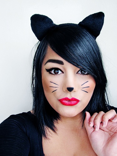 black-cat-makeup-tutorial-35_5 Zwarte kat make-up tutorial