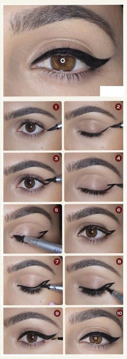 cat-eyes-makeup-tutorial-97_6 Cat eyes make-up tutorial