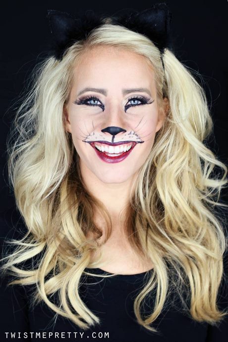 Kat gezicht make-up tutorial
