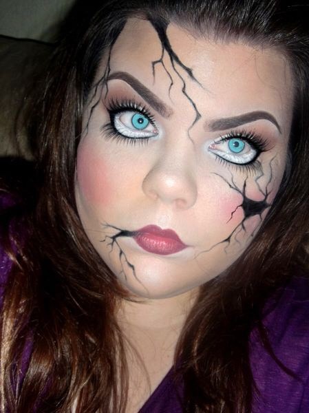 creepy-broken-doll-makeup-tutorial-80_15 Creepy broken doll make-up tutorial