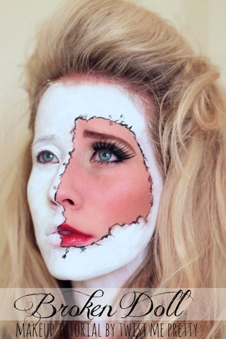 creepy-broken-doll-makeup-tutorial-80_17 Creepy broken doll make-up tutorial