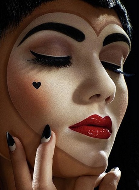 creepy-mime-makeup-tutorial-11_9 Creepy MIME make-up tutorial
