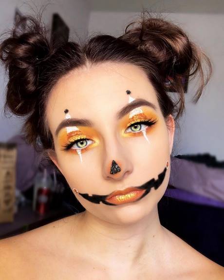 cute-pumpkin-makeup-tutorial-44_12 Leuke pompoen make-up tutorial