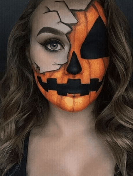 cute-pumpkin-makeup-tutorial-44_3 Leuke pompoen make-up tutorial