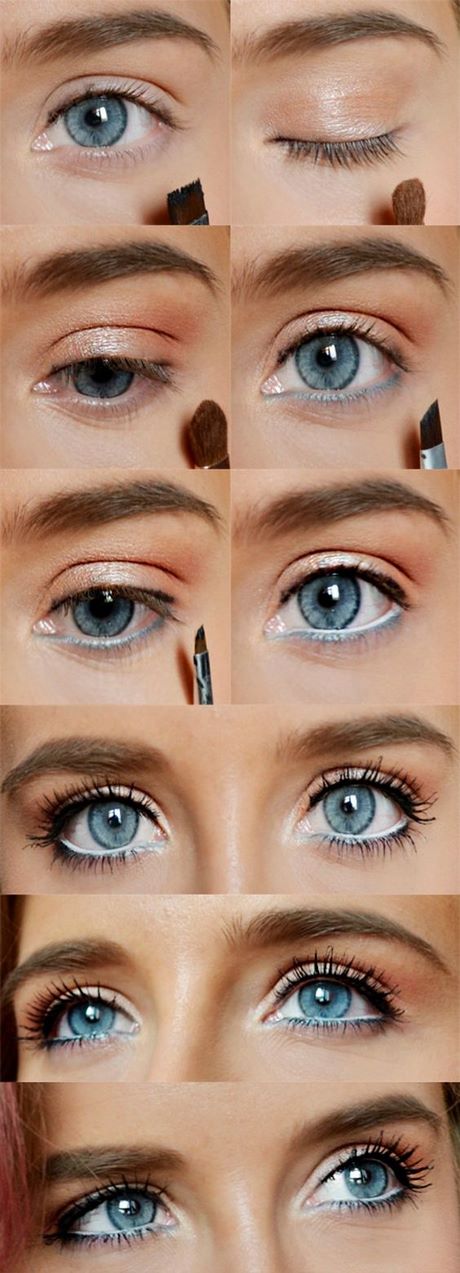 dark-blue-makeup-tutorial-60_12 Donkerblauwe make-up tutorial