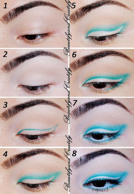 dark-blue-makeup-tutorial-60_16 Donkerblauwe make-up tutorial