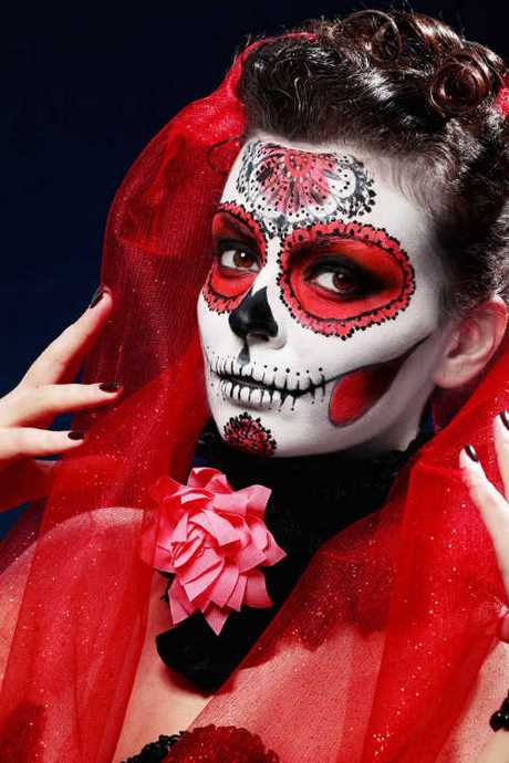 Dia de muertos make-up tutorial