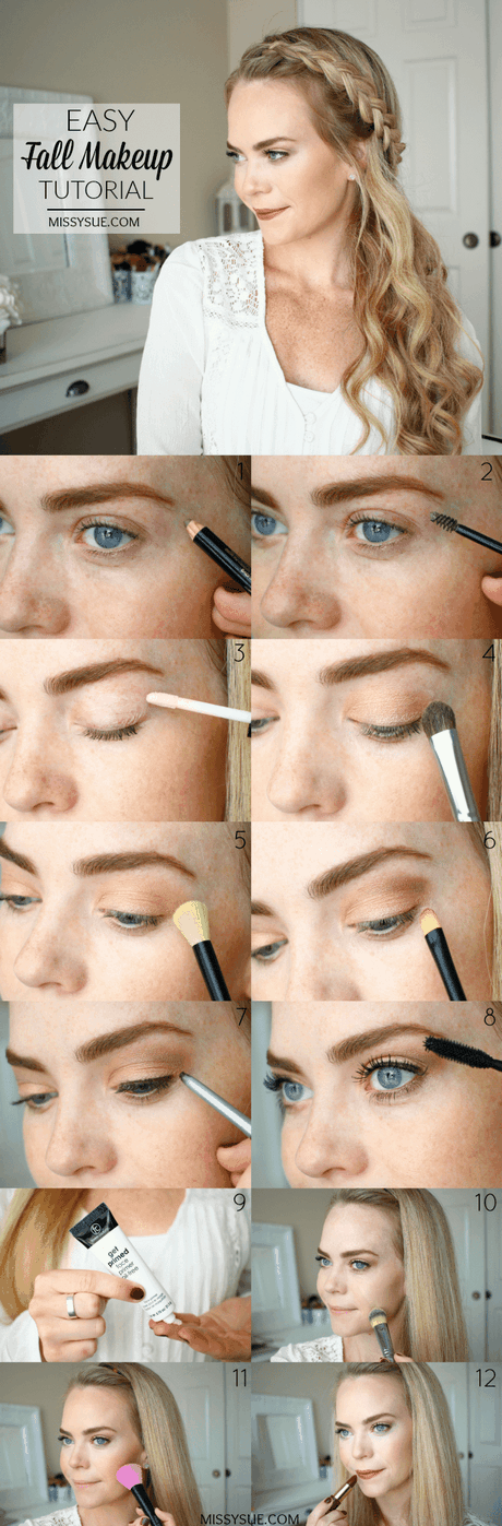 easy-fall-makeup-tutorial-52 Gemakkelijk vallen make-up tutorial