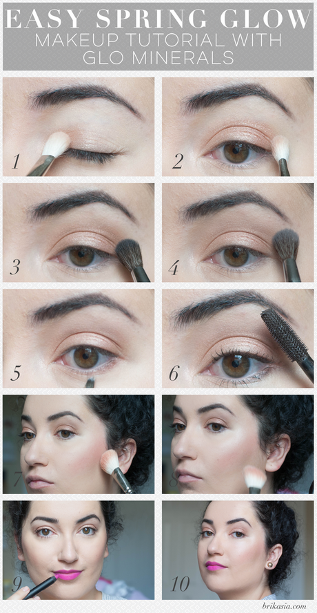 Eenvoudige lente make-up tutorial