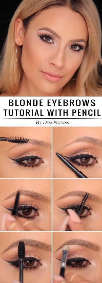 eyebrow-makeup-tutorial-for-blondes-06_11 Wenkbrauw make - up tutorial voor blondines