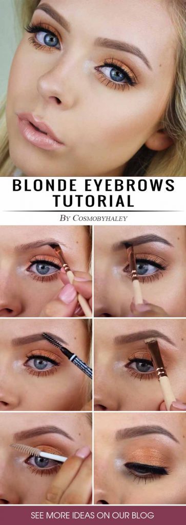 eyebrow-makeup-tutorial-for-blondes-06_17 Wenkbrauw make - up tutorial voor blondines