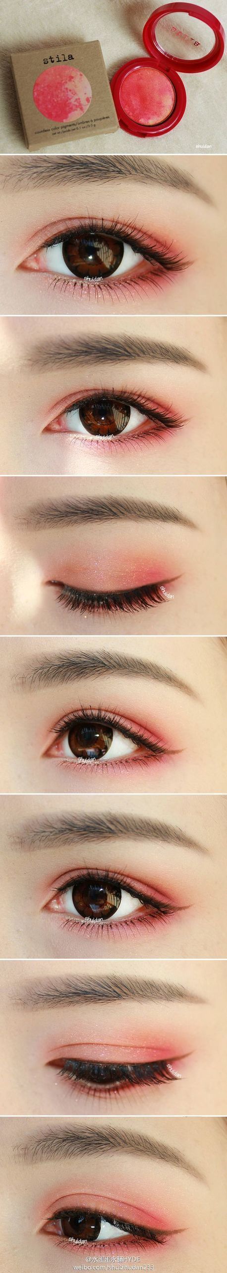 eyeshadow-makeup-tutorial-for-asian-eyes-01_14 Oogschaduw make - up tutorial voor Aziatische ogen