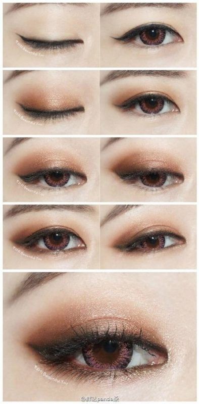 eyeshadow-makeup-tutorial-for-asian-eyes-01_16 Oogschaduw make - up tutorial voor Aziatische ogen