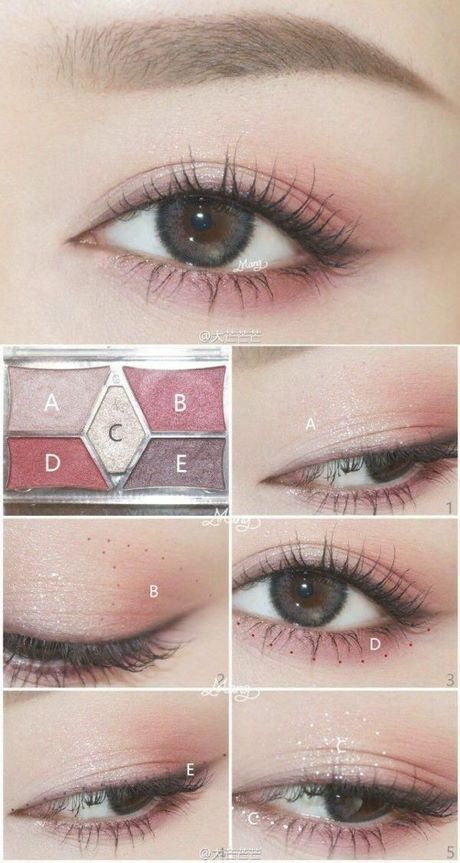 eyeshadow-makeup-tutorial-for-asian-eyes-01_8 Oogschaduw make - up tutorial voor Aziatische ogen