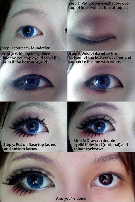 fake-black-eye-makeup-tutorial-04 Nep zwart oog make-up tutorial