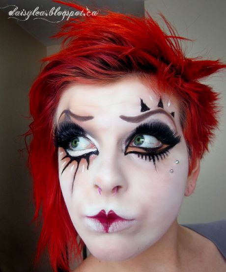 female-jester-makeup-tutorial-83_4 Vrouwelijke jester make-up tutorial