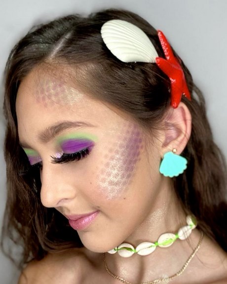 fishnet-mermaid-makeup-tutorial-44_2 Visnet zeemeermin make-up tutorial