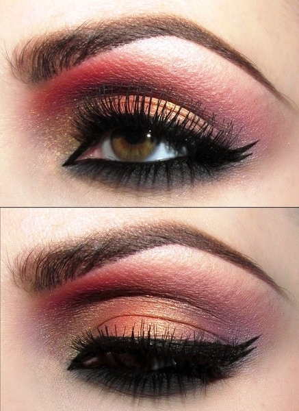 gold-and-red-makeup-tutorial-90_15 Gouden en rode make-up tutorial